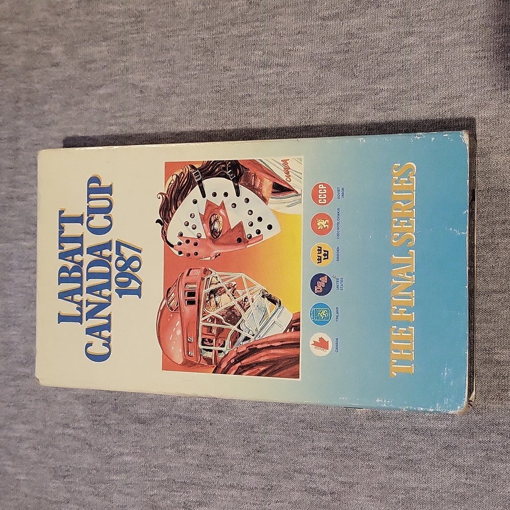 Hockey VHS Labatt Canada Cup Game 3 USA Soviet Union